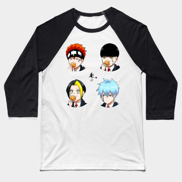 House Adler Characters (Mashle) Baseball T-Shirt by hidexmian